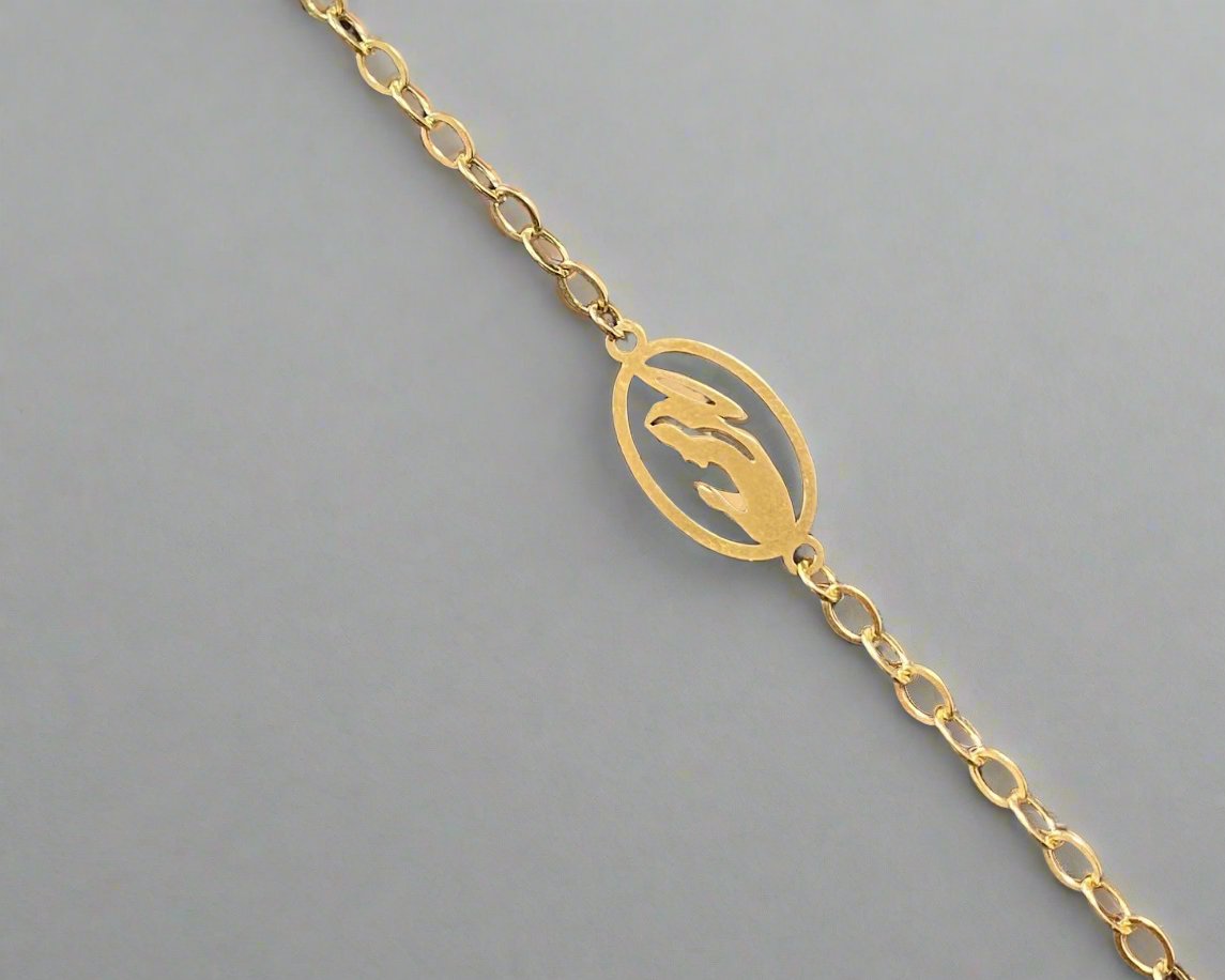 New Born Bracelet - 18kt Gold Gifts For Babies In Lebanon