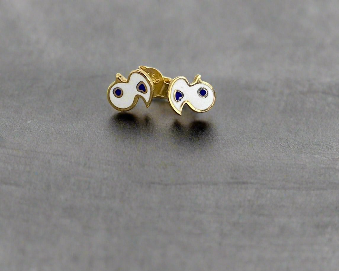 Stud Earrings- Stud Gold Earrings In Lebanon - Gold Gifts for her In Lebanon