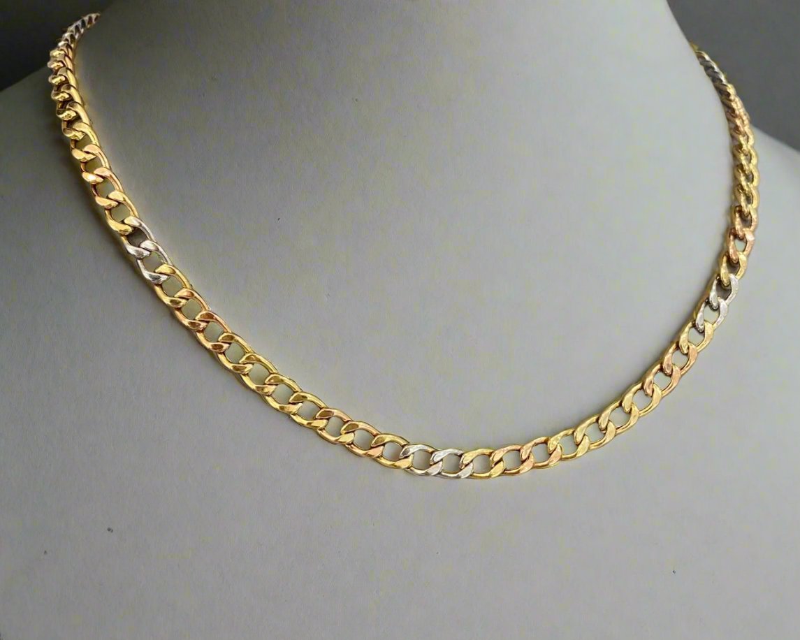 Heavy Necklace - Gold Necklace For Women In Lebanon - White Gold & Pink Gold In Lebanon