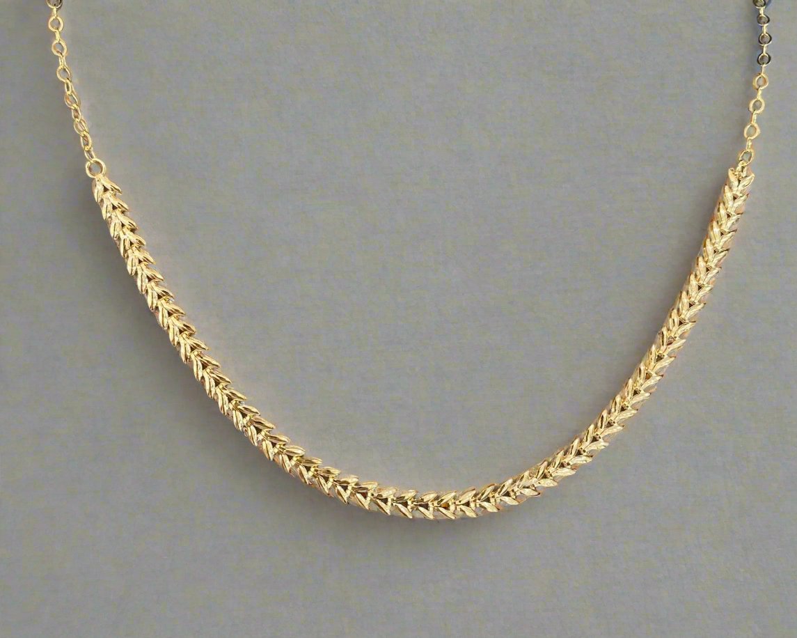 Heavy Necklace - Gold Necklace For Women In Lebanon - Designer Gold Necklace In Lebanon