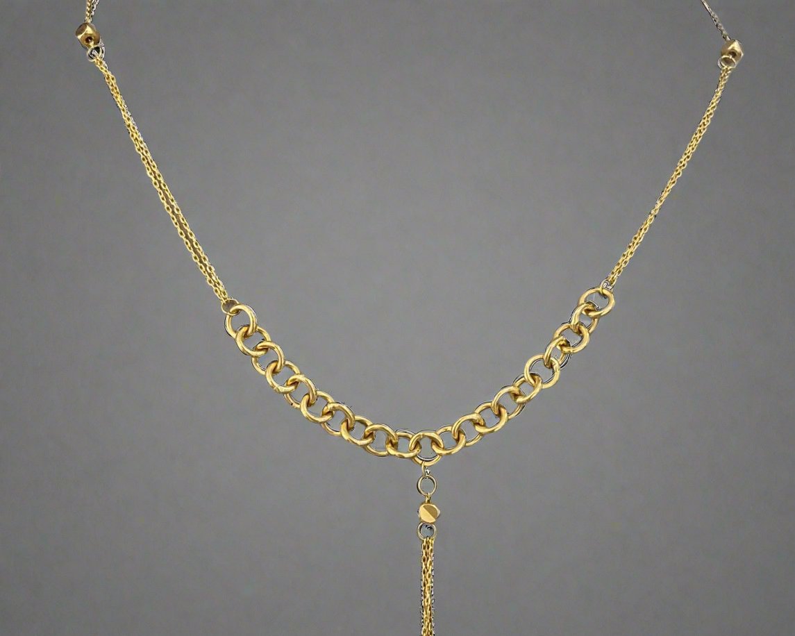 Heavy Necklace - Gold Necklace For Women In Lebanon - White Gold & Pink Gold In Lebanon