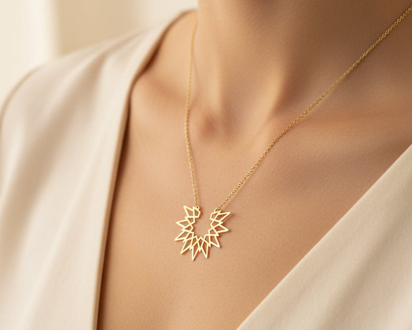 Simple Necklace - Gold Women Necklace In Lebanon - Gold Gifts In Lebanon
