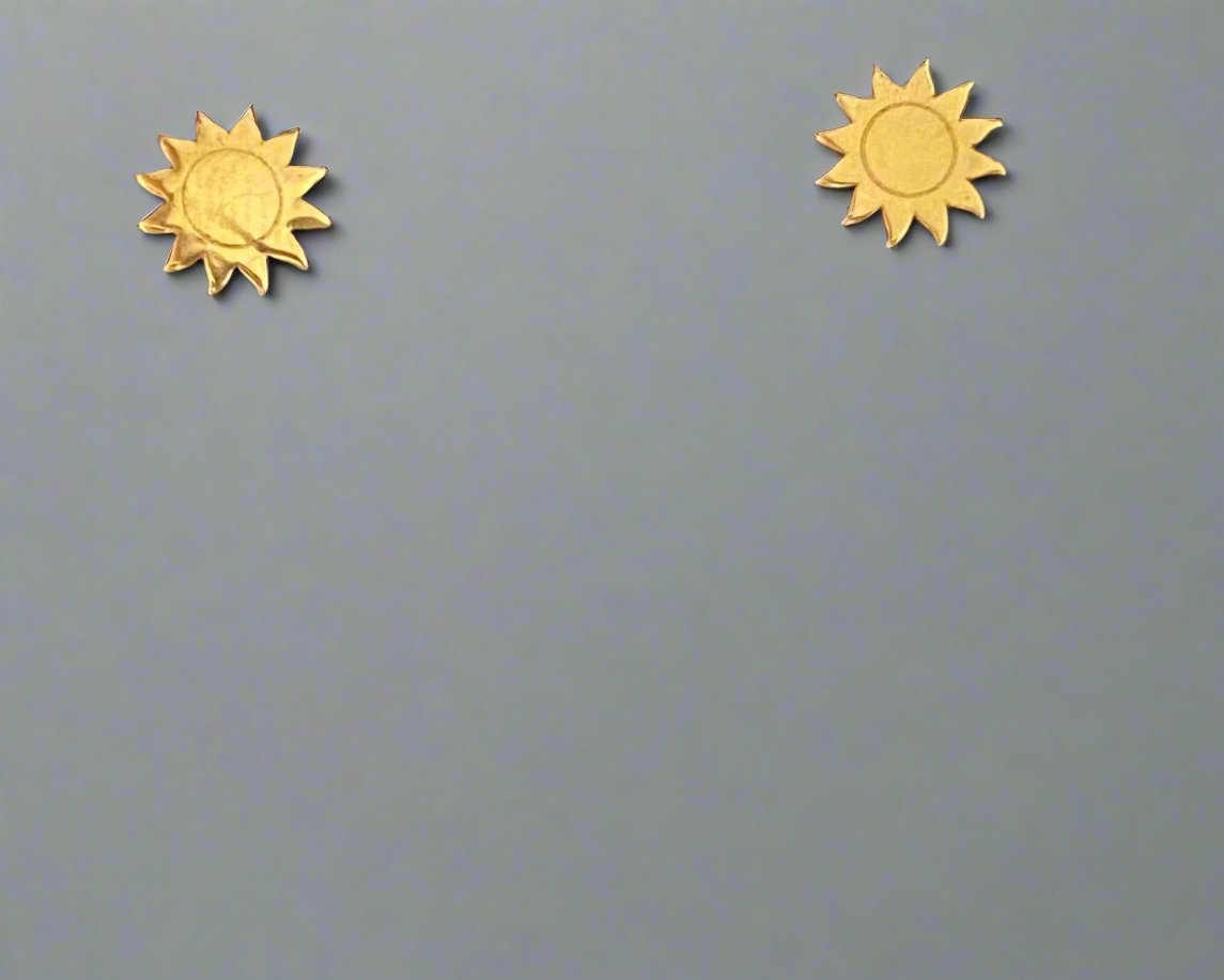 Stud Earrings- Authentic Gold Jewelry in Lebanon