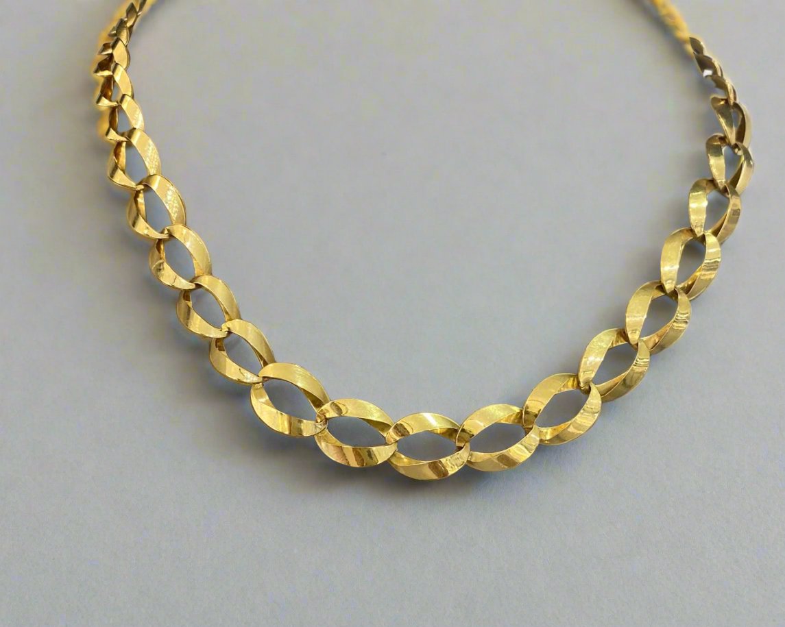 Heavy Necklace - Gold Necklace For Women In Lebanon - White Gold & Pink Gold In Lebanon