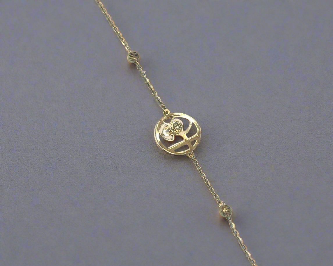 New Born Bracelet - New Born Gold Bracelet - Gold Gifts Lebanon - Gold shops in Achrafieh