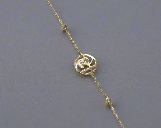 New Born Bracelet - New Born Gold Bracelet - Gold Gifts Lebanon - Gold shops in Achrafieh