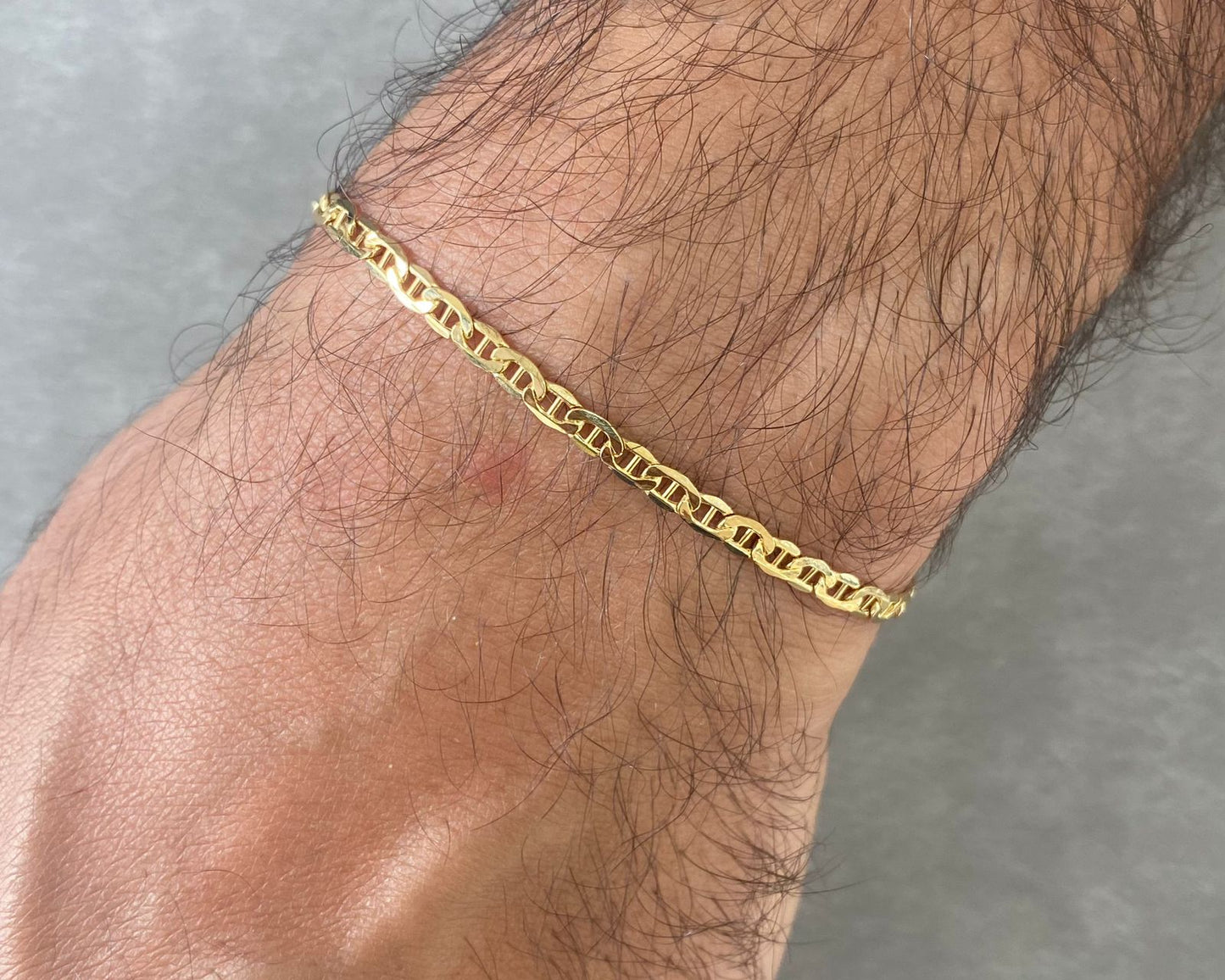 Man Bracelet - Gold Bracelet For Men In Lebanon - White Gold & Pink Gold In Lebanon