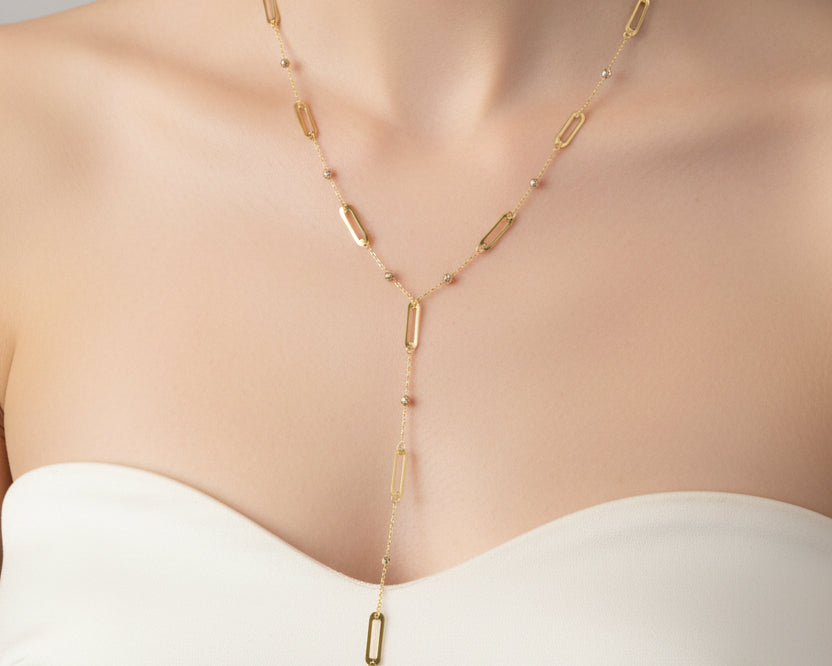 Simple Necklace - Gold Women Necklace In Lebanon - Gold Gifts In Lebanon