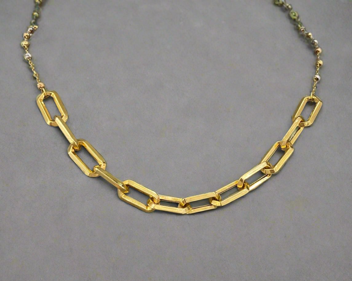 Heavy Necklace - Gold Necklace For Women In Lebanon - White Gold & Pink Gold In Lebanon