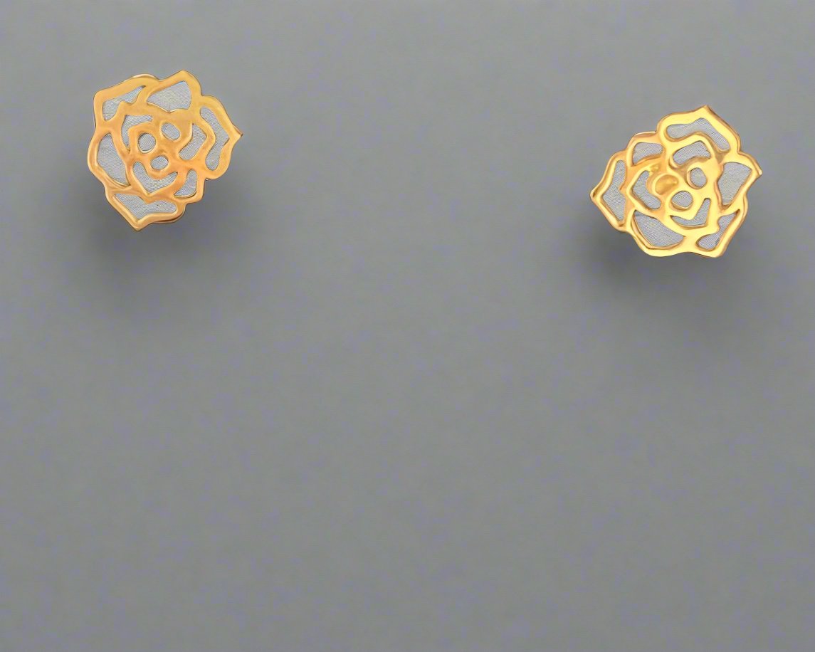 Stud Earrings- Authentic Gold Jewelry in Lebanon