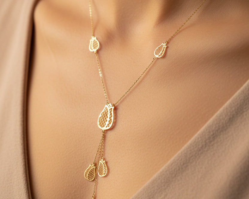 Simple Necklace | 50% off diamonds Saleh Jewelry, 18k gold Zouk branch Saleh Jewelry, bridal gold summer 2025 Lebanon