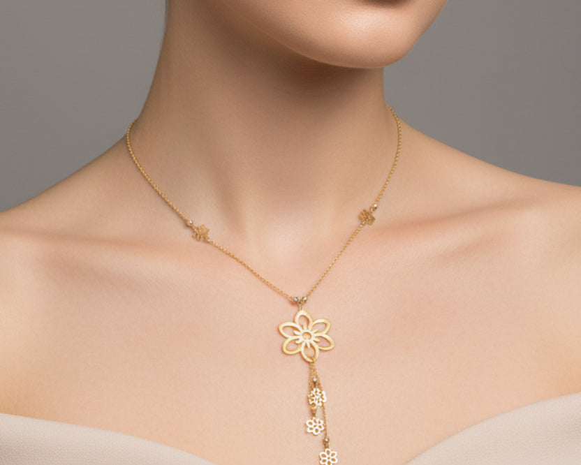 Simple Necklace - Gold Women Necklace In Lebanon - Gold Gifts In Lebanon