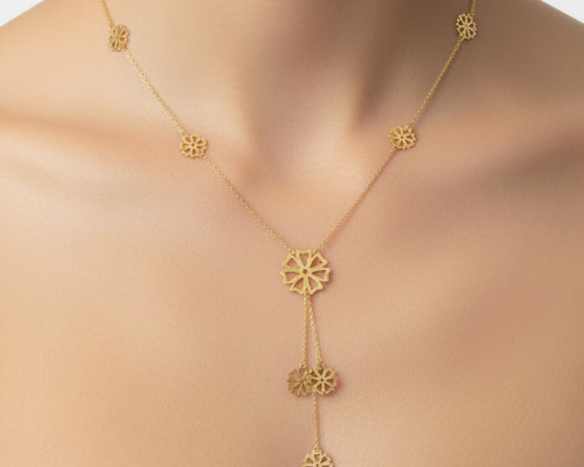 Simple Necklace - Gold Women Necklace In Lebanon - Gold Gifts In Lebanon