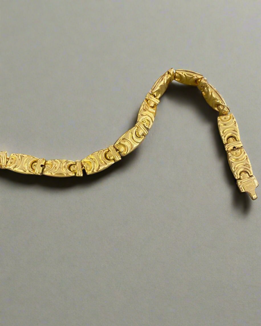 Heavy Bracelet - 18kt Gold Bracelets In Lebanon - Gold Gifts For Her In Lebanon