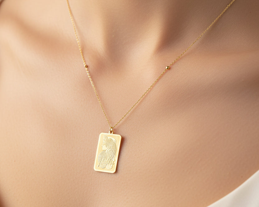 Simple Necklace - Gold Women Necklace In Lebanon - Gold Gifts In Lebanon