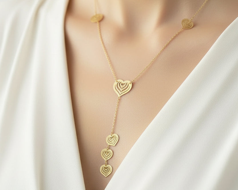 Simple Necklace - Gold Women Necklace In Lebanon - Gold Gifts In Lebanon