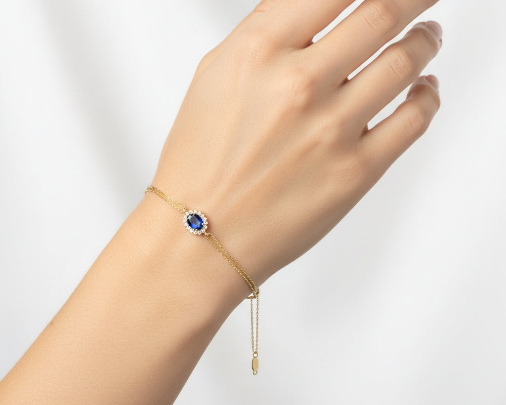 simple bracelet | 50% off diamonds Saleh Jewelry, 18k gold Zouk branch Saleh Jewelry, trendy gold bracelets for summer