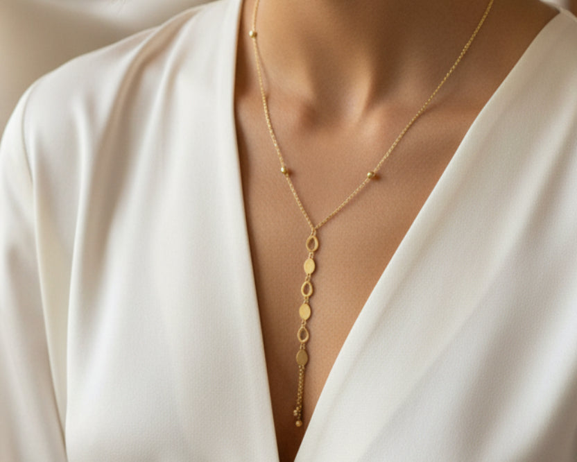 Simple Necklace - Valentine gift for wife In Lebanon - Gold Gifts In Lebanon