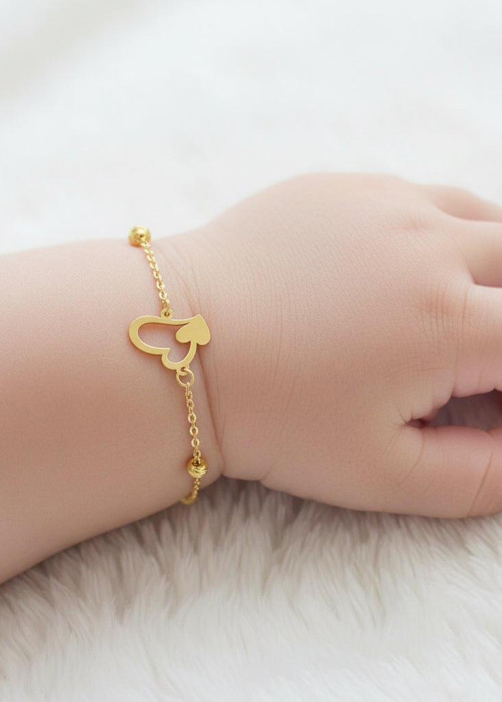 New Born Bracelet - 18kt Gold Gifts For Babies In Lebanon