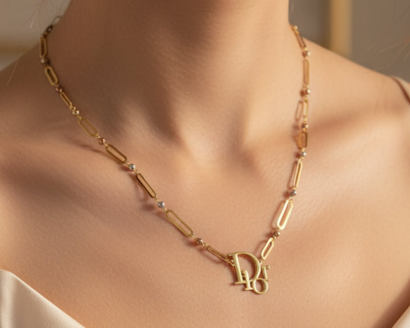 Simple Necklace - Gold Women Necklace In Lebanon - Gold Gifts In Lebanon