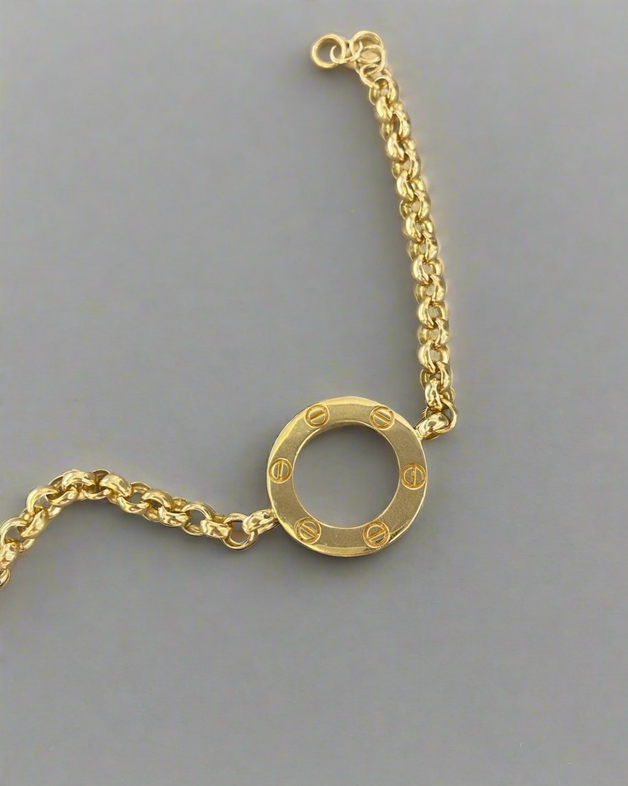 Heavy Bracelet - Gold Gifts For Woman In Lebanon - Designer Gold jewelry In Lebanon