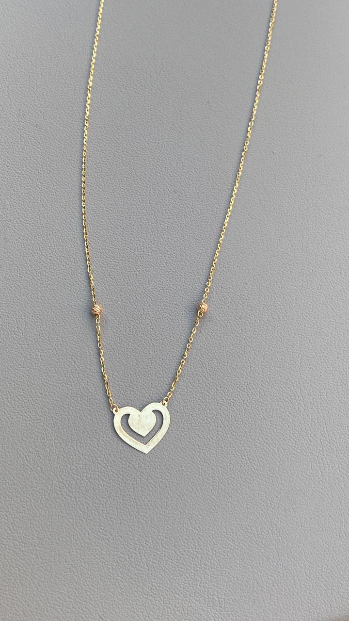 Simple Necklace | 50% off diamonds Saleh Jewelry, 18k gold Zouk branch Saleh Jewelry, bridal gold summer 2025 Lebanon