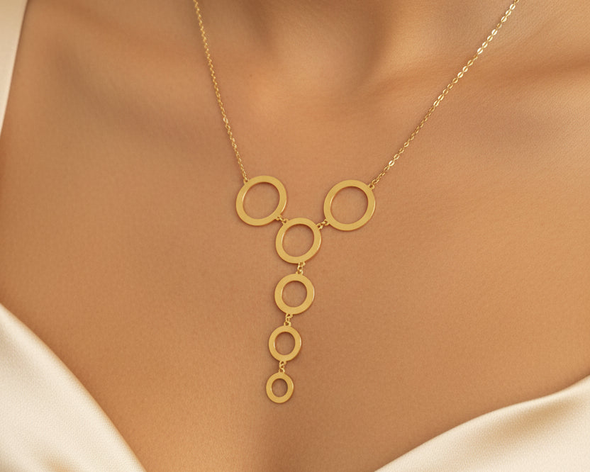 Simple Necklace - Gold Women Necklace In Lebanon - Gold Gifts In Lebanon