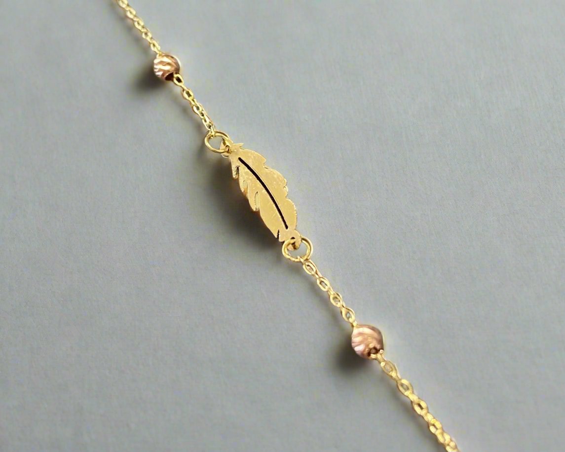 New Born Bracelet - 18kt Gold Gifts For Babies In Lebanon