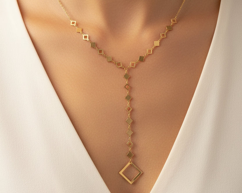 Simple Necklace - Gold Women Necklace In Lebanon - Gold Gifts In Lebanon