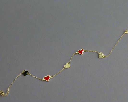 simple bracelet | 50% off diamonds Saleh Jewelry, 18k gold Zouk branch Saleh Jewelry, trendy gold bracelets for summer