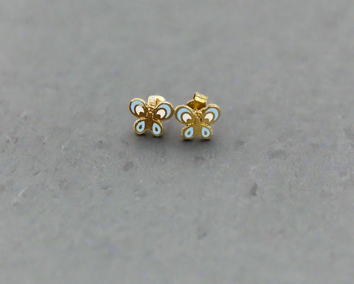 Stud Earrings- Authentic Gold Jewelry in Lebanon