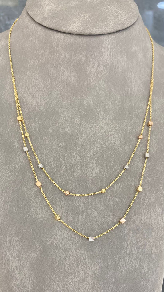 Simple Necklace  - Gold Women Necklace In Lebanon - Gold Gifts In Lebanon