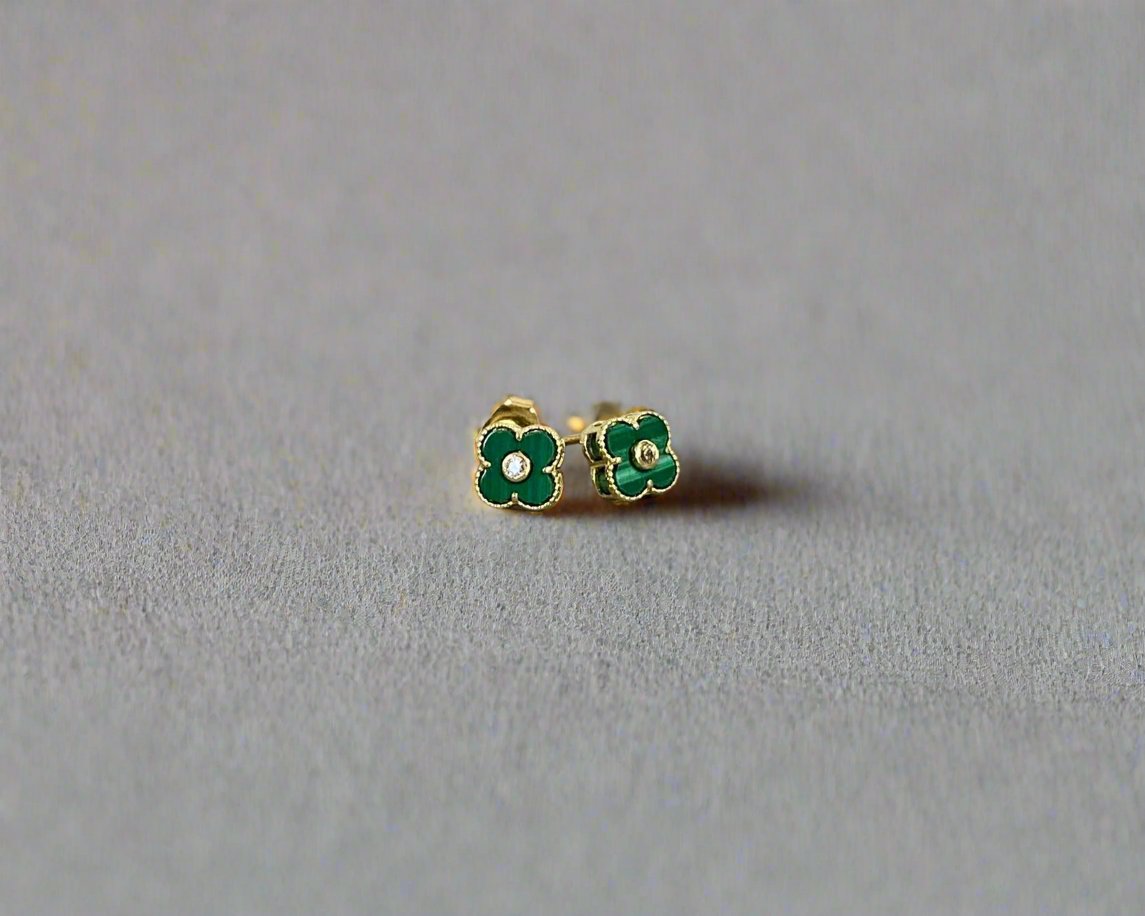 Stud Earrings- Stud Gold Earrings In Lebanon - Gold Gifts for her In Lebanon