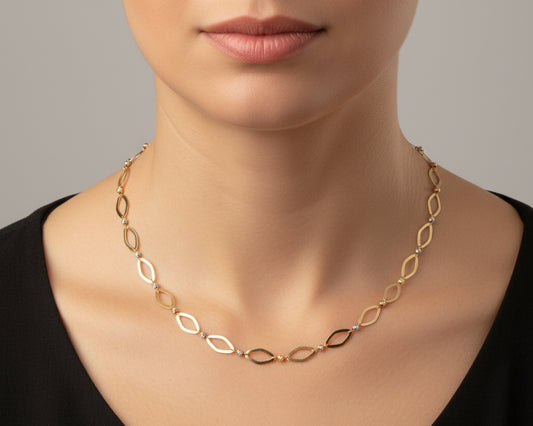 Simple Necklace  - Gold Women Necklace In Lebanon - Gold Gifts In Lebanon