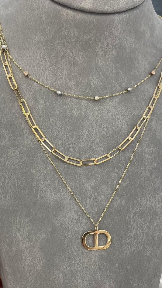 Simple Necklace  - Gold Women Necklace In Lebanon - Gold Gifts In Lebanon