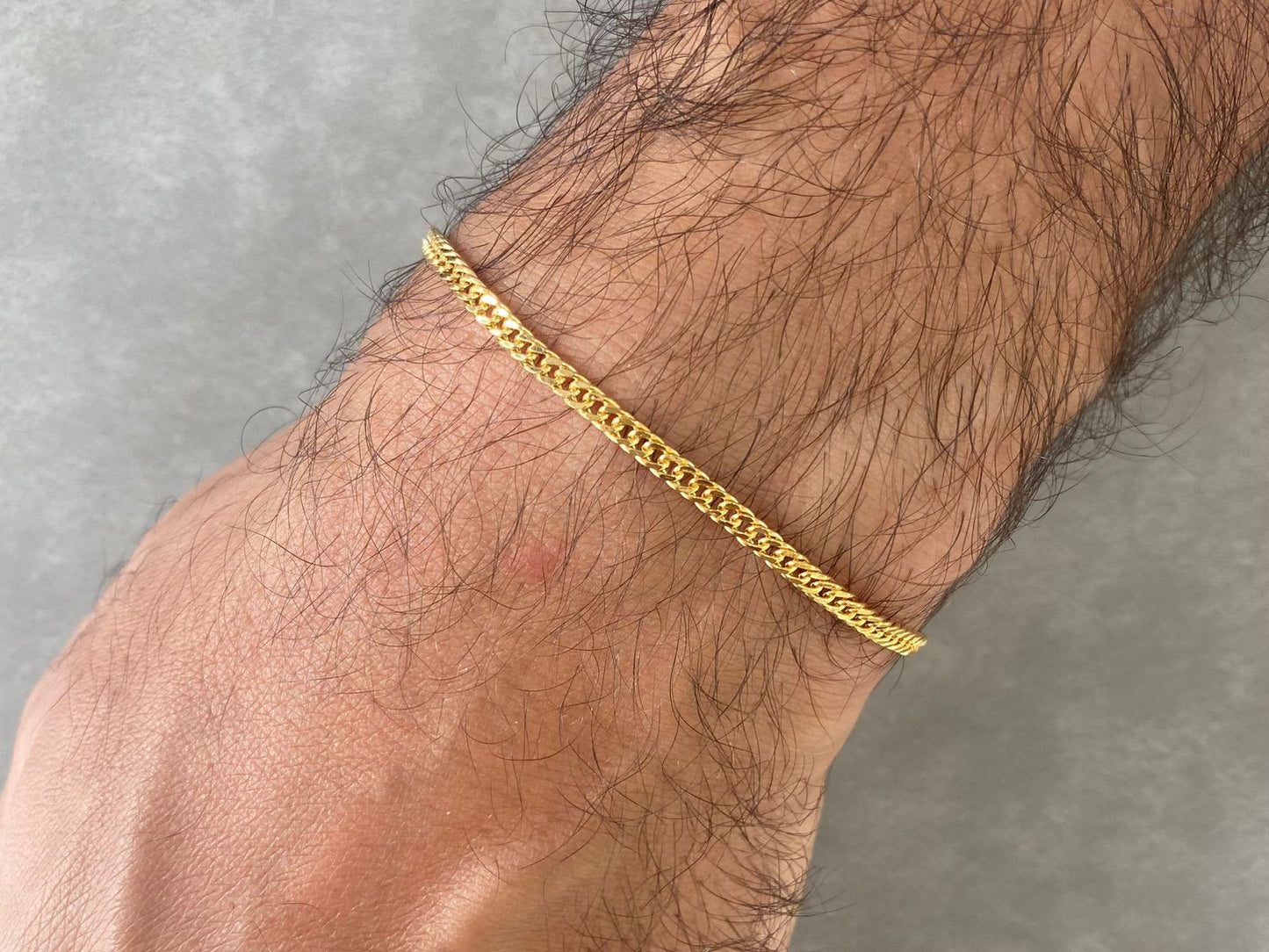 Man Bracelet - Gold Bracelet For Men In Lebanon - White Gold & Pink Gold In Lebanon