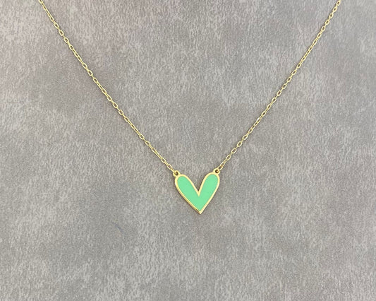 Colored Gold Necklace - Designer Gold Necklace In Lebanon- Gold Gifts For Women In Lebanon