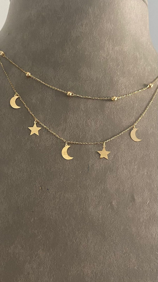 Simple Necklace  - Gold Women Necklace In Lebanon - Gold Gifts In Lebanon