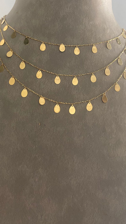 Simple Necklace  - Gold Women Necklace In Lebanon - Gold Gifts In Lebanon
