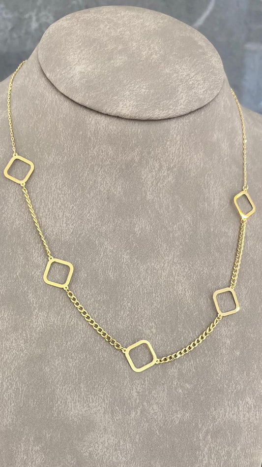 Simple Necklace  - Gold Women Necklace In Lebanon - Gold Gifts In Lebanon