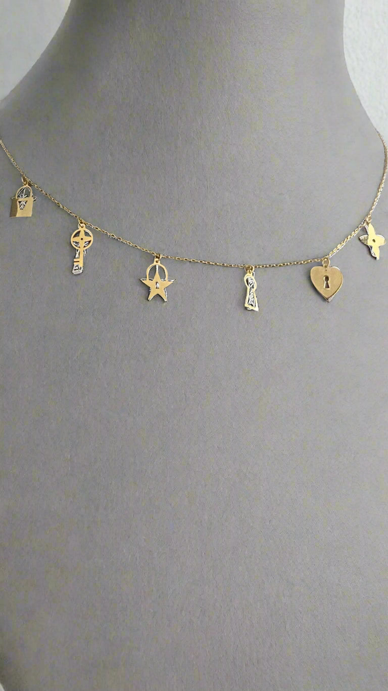 Simple Necklace  - Gold Women Necklace In Lebanon - Gold Gifts In Lebanon