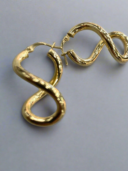 HOOPS EARRINGS - Gold valentine gifts For Women In Lebanon - gold shops in Kaslik, Jounieh