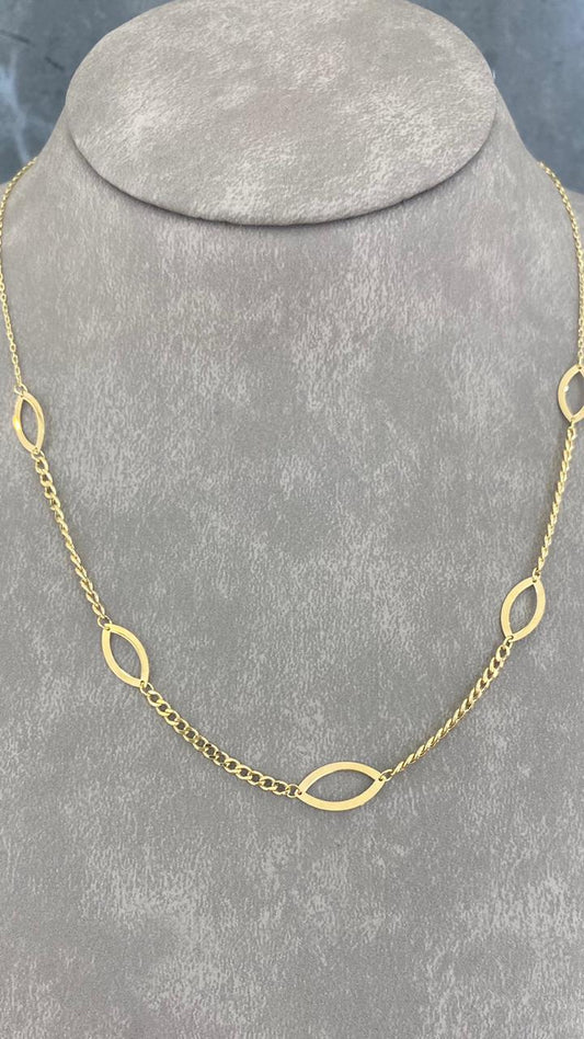 Simple Necklace  - Gold Women Necklace In Lebanon - Gold Gifts In Lebanon