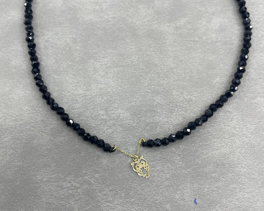 Onyx choker - Gold Gifts Lebanon - 18k Gifts Lebanon - Buy & Sell 18k gold Lebanon - Gold stores in Kaslik, Jounieh, Jebil & Dbayyeh