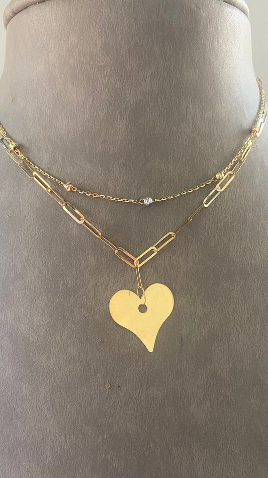 Simple Necklace  - Gold Women Necklace In Lebanon - Gold Gifts In Lebanon