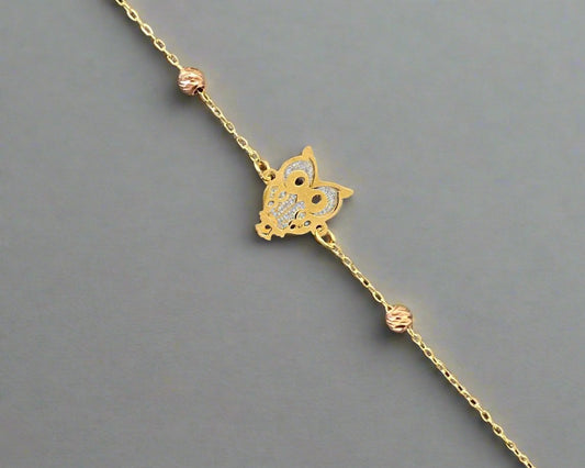 New Born Bracelet - 18kt Gold Gifts For Babies In Lebanon