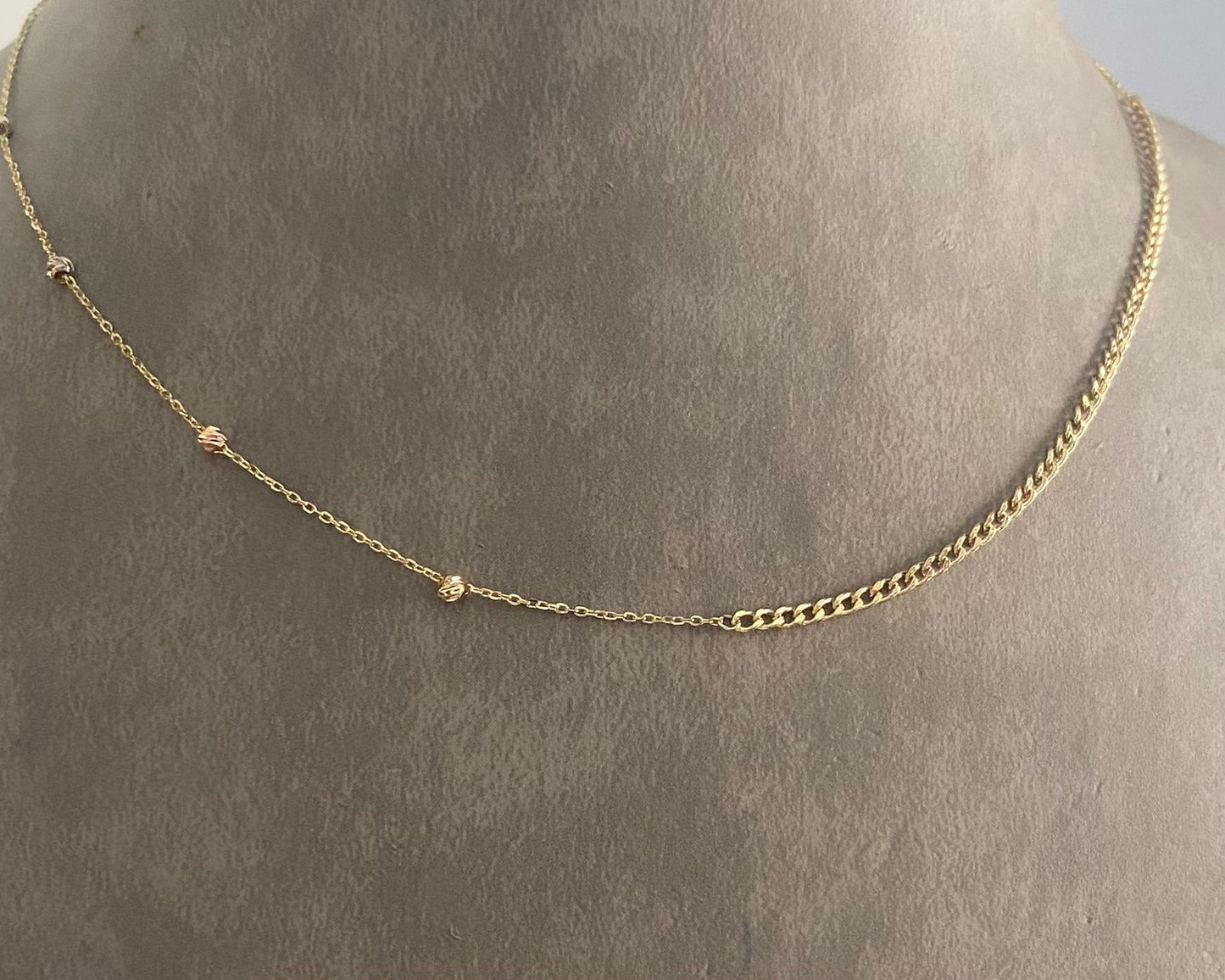 Simple Necklace  - Gold Women Necklace In Lebanon - Gold Gifts In Lebanon