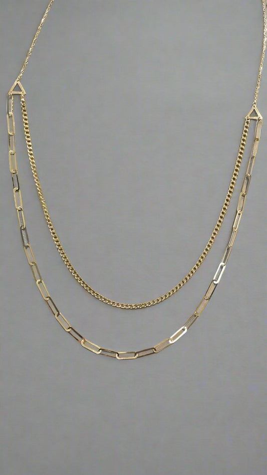 Simple Necklace  - Gold Women Necklace In Lebanon - Gold Gifts In Lebanon