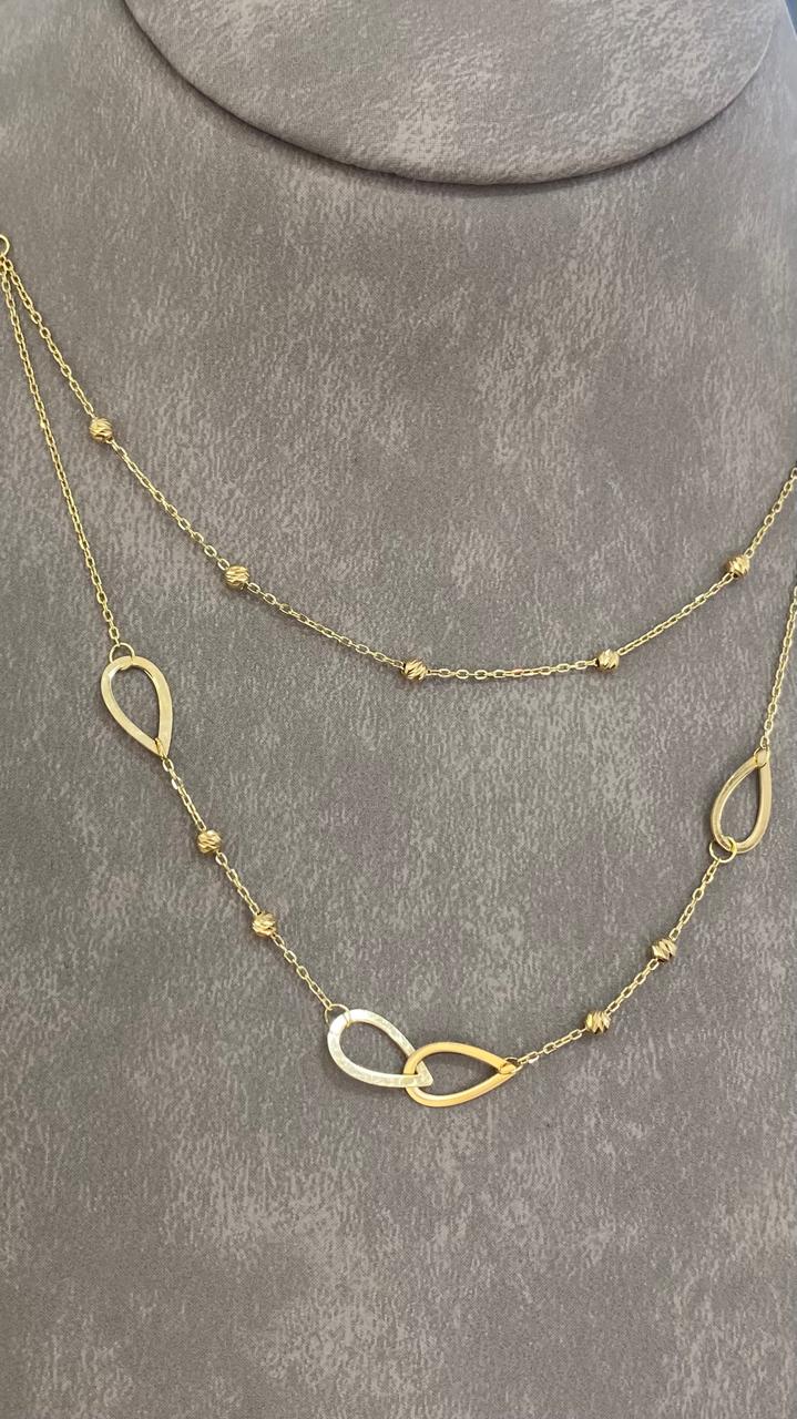 Simple Necklace  - Gold Women Necklace In Lebanon - Gold Gifts In Lebanon
