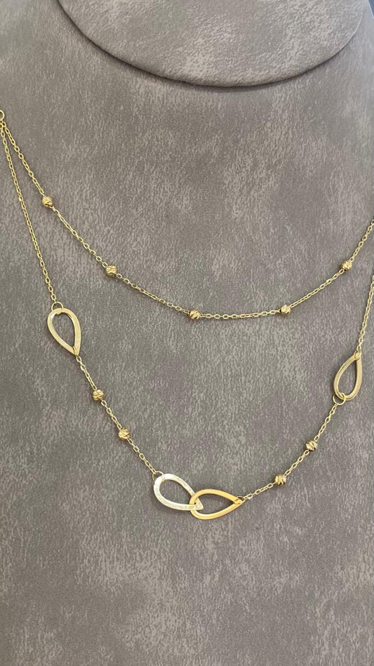 Simple Necklace  - Gold Women Necklace In Lebanon - Gold Gifts In Lebanon